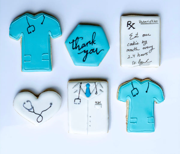 Nurse Appreciation Medical Appreciation Healthcare cookie set