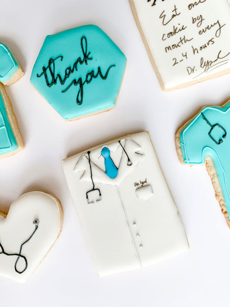 Nurse Appreciation Medical Appreciation Healthcare cookie set