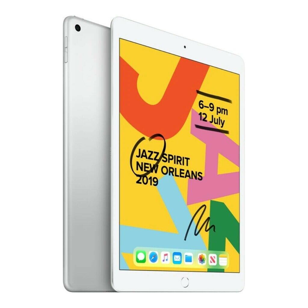 APPLE iPad 7th Gen (2019) 10.2" ,32GB,WiFi - Silver NEW (LATEST UK MODEL)